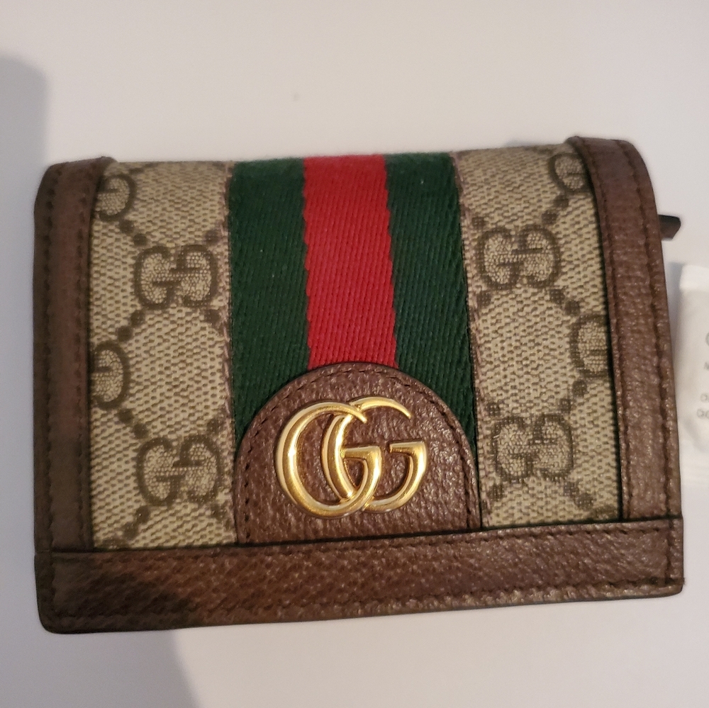 Gucci Ophidia GG card case wallet